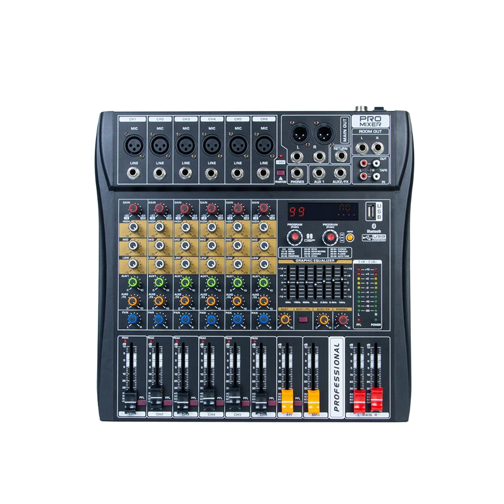 模拟调音台	MT-6P